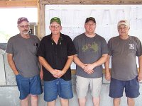 Agg. Match 8 Score Relay Winners - John Hoover, Mark Brown, Shawn Hanes, Matt Kline